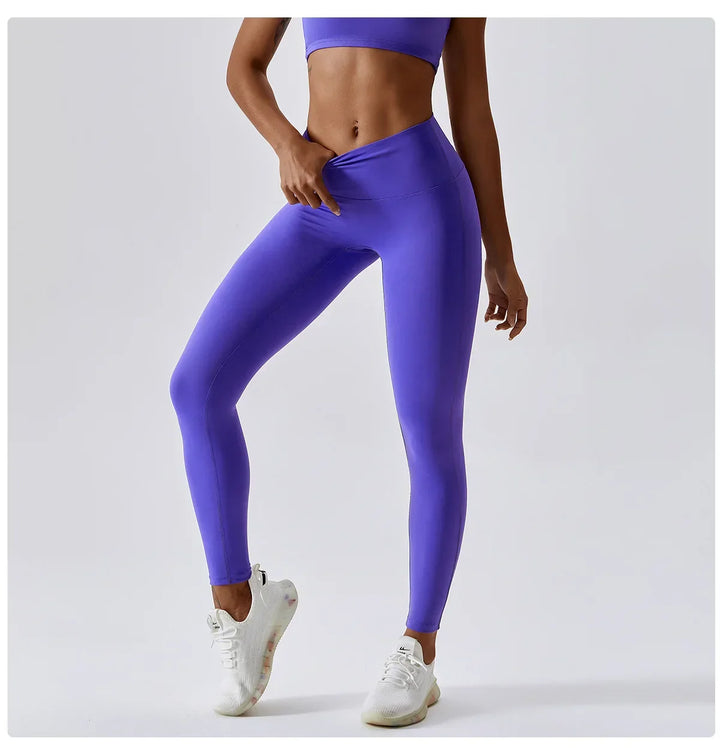 W&W Mode | Atmungsaktive Push-up Yoga Leggings Mit Pfirsich Hebung