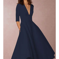WW | Elegantes A-Linien-Midikleid