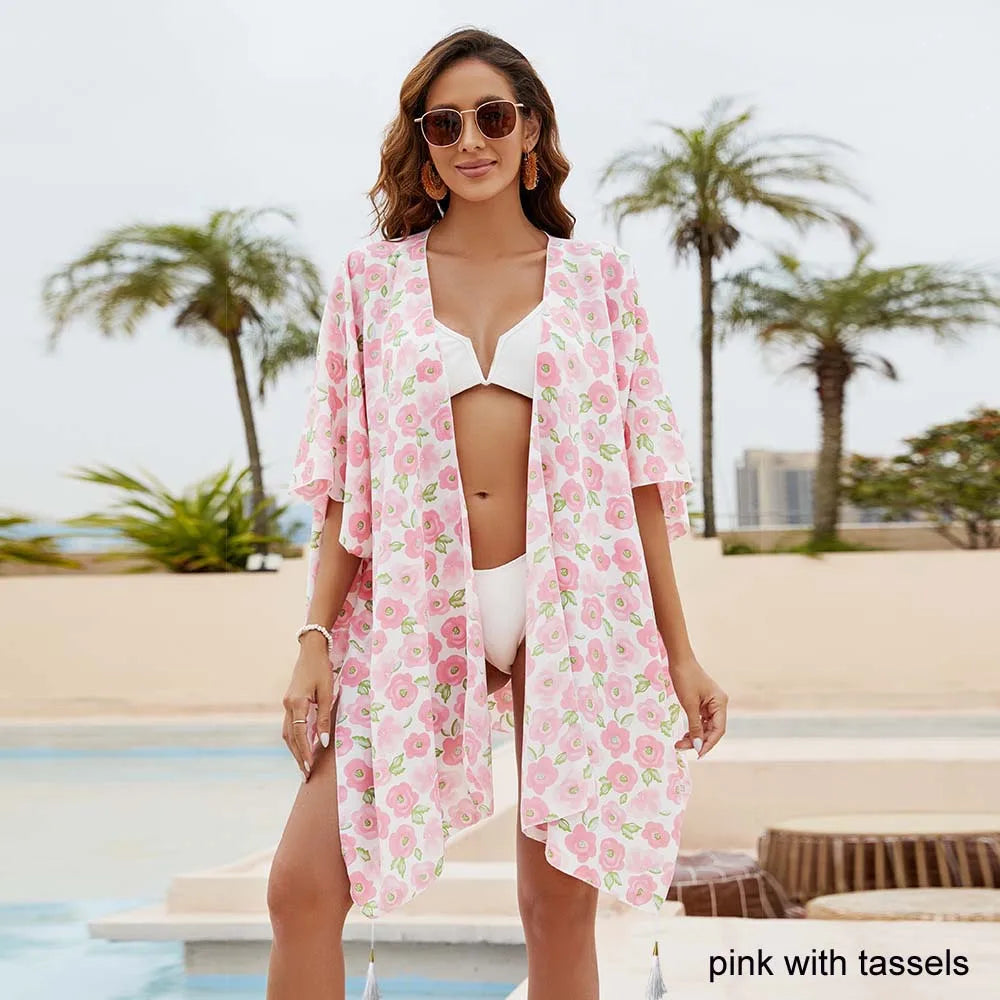 W&W Mode Chiffon-Bikini-Überzüge