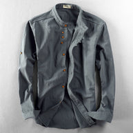 WW | Minimalistisches Kimono Hemd Für Herren