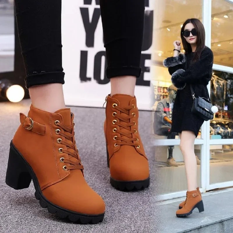 W&W Mode - Elegante Damen-Schnürpumps