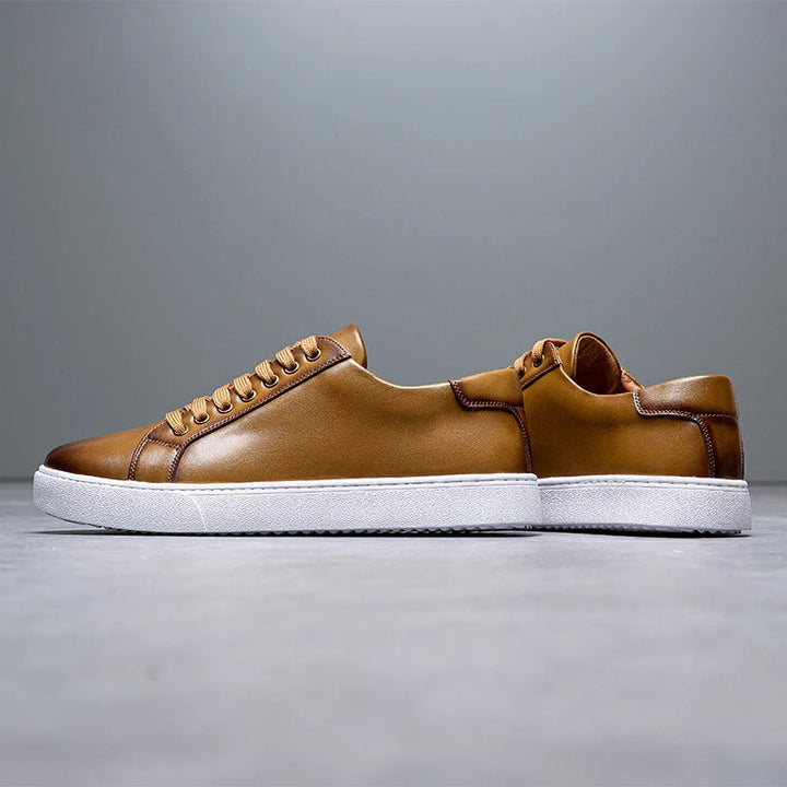 W&W Mode | Leren Herren Sneaker