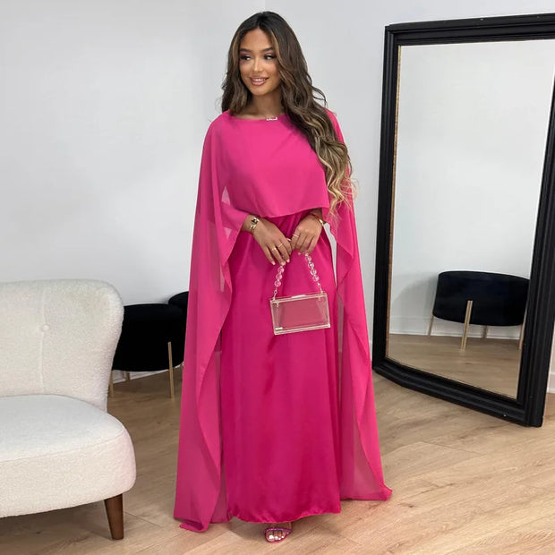 WW | Elegantes und Luxuriöses Maxikleid aus Satin