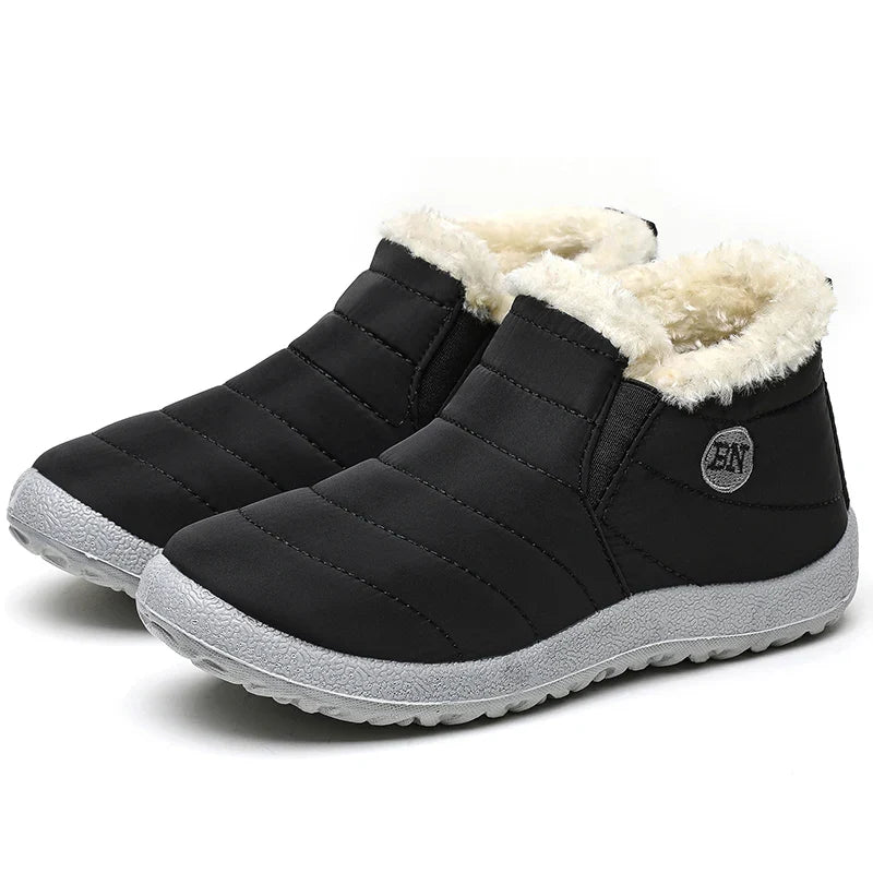 WOLFF - Damen bequeme Schneestiefel mit rutschfester Sohle