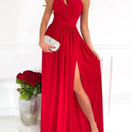 WW | Elegantes Maxikleid mit einem Schulterträger