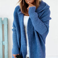 WW | Gestrickte Strickjacke Weste