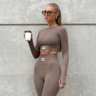 WW | Zweiteiliges Sport- und Yoga-Set für Frauen | Fitness Workout Kleidung