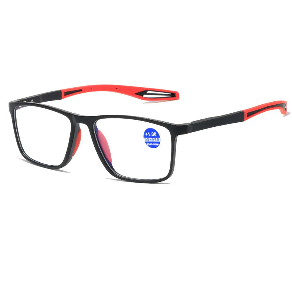 WW | Sportliche Blaulichtfilter Brille Für Herren