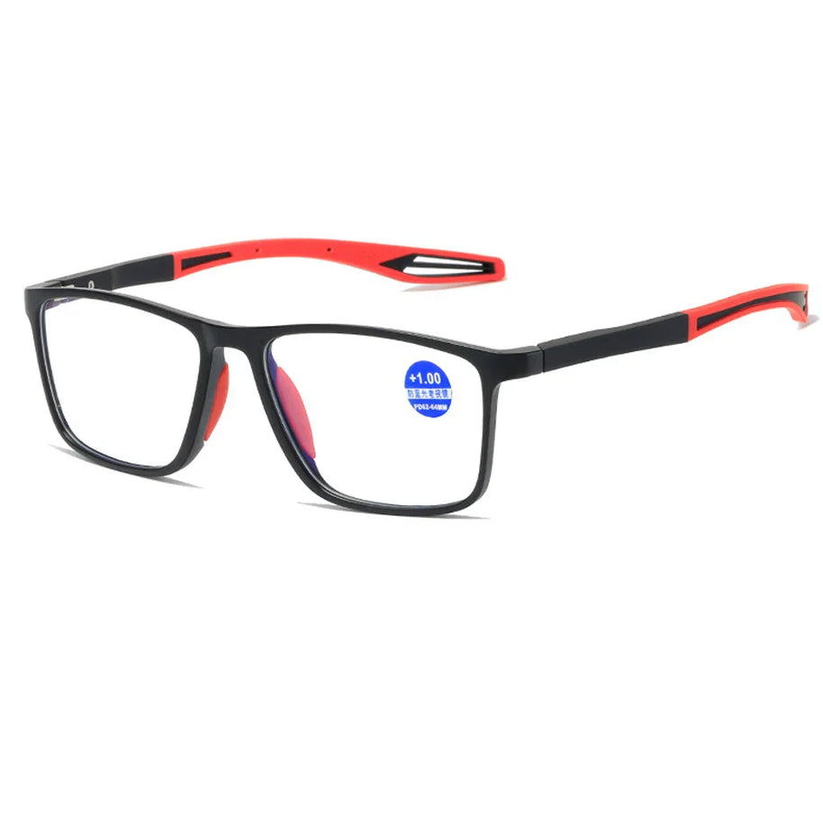 WW | Sportliche Blaulichtfilter Brille Für Herren