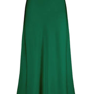 WW | Frauen Satin Seiden Röcke Sommer Frühling Koreanische Mode Kleidung Büro Damen Lange Röcke Elegant Schwarz Maxi Röcke für Frauen