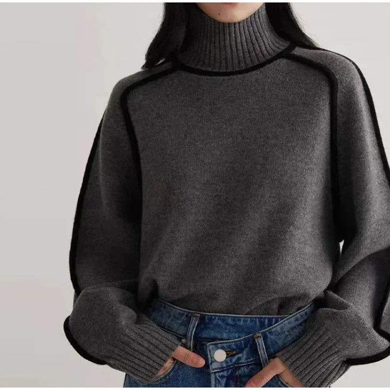 WW | Warme Damen Rollkragenpullover || Winter