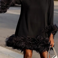 WW | Lebhafte Statement Kleid