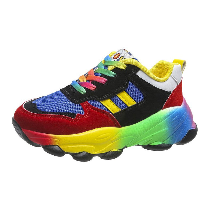 W&W Mode | Regenbogen Orthopädische Turnschuhe