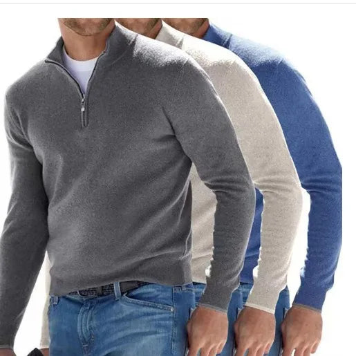 W&W Mode | Herren Woll Pyjama Mit V-Ausschnitt Und Langen Ärmeln