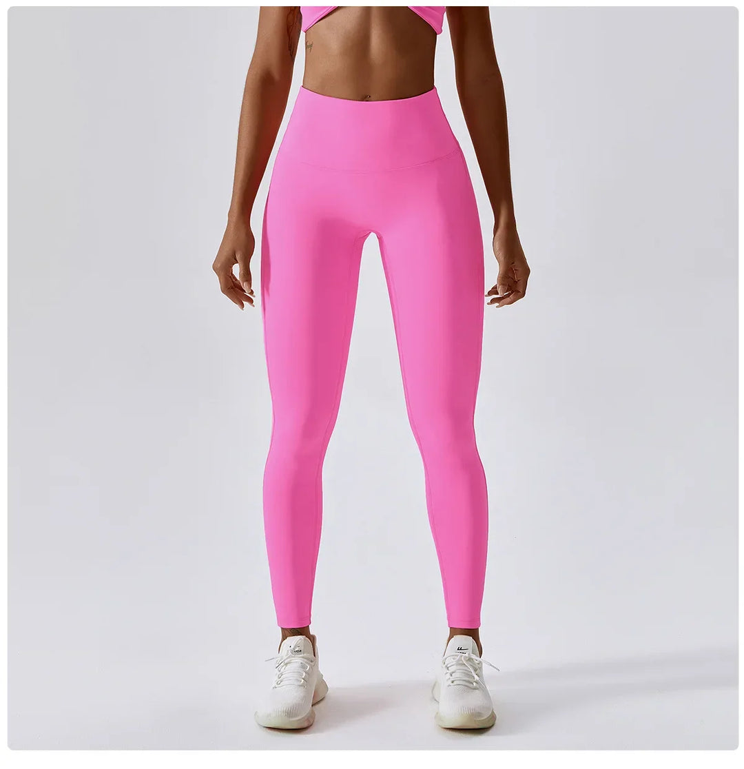 W&W Mode | Atmungsaktive Push-up Yoga Leggings Mit Pfirsich Hebung