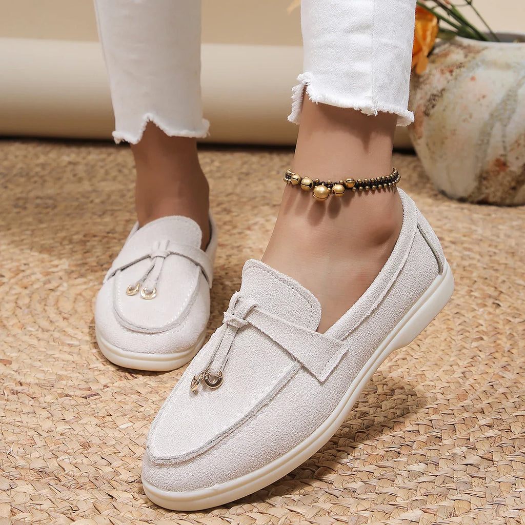 WW | Damen Leder Slipper Für Den Herbst Und Frühling