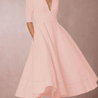 WW | Elegantes A-Linien-Midikleid