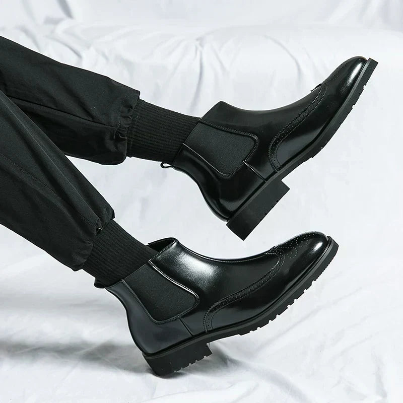 W&W Mode | Stiefel Aus Echtem Leder
