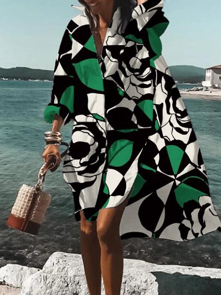 WW | Farbiges und leichtes Sommerkleid mit Motiven