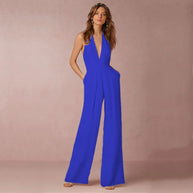 WW | Eleganter Neckholder-Jumpsuit