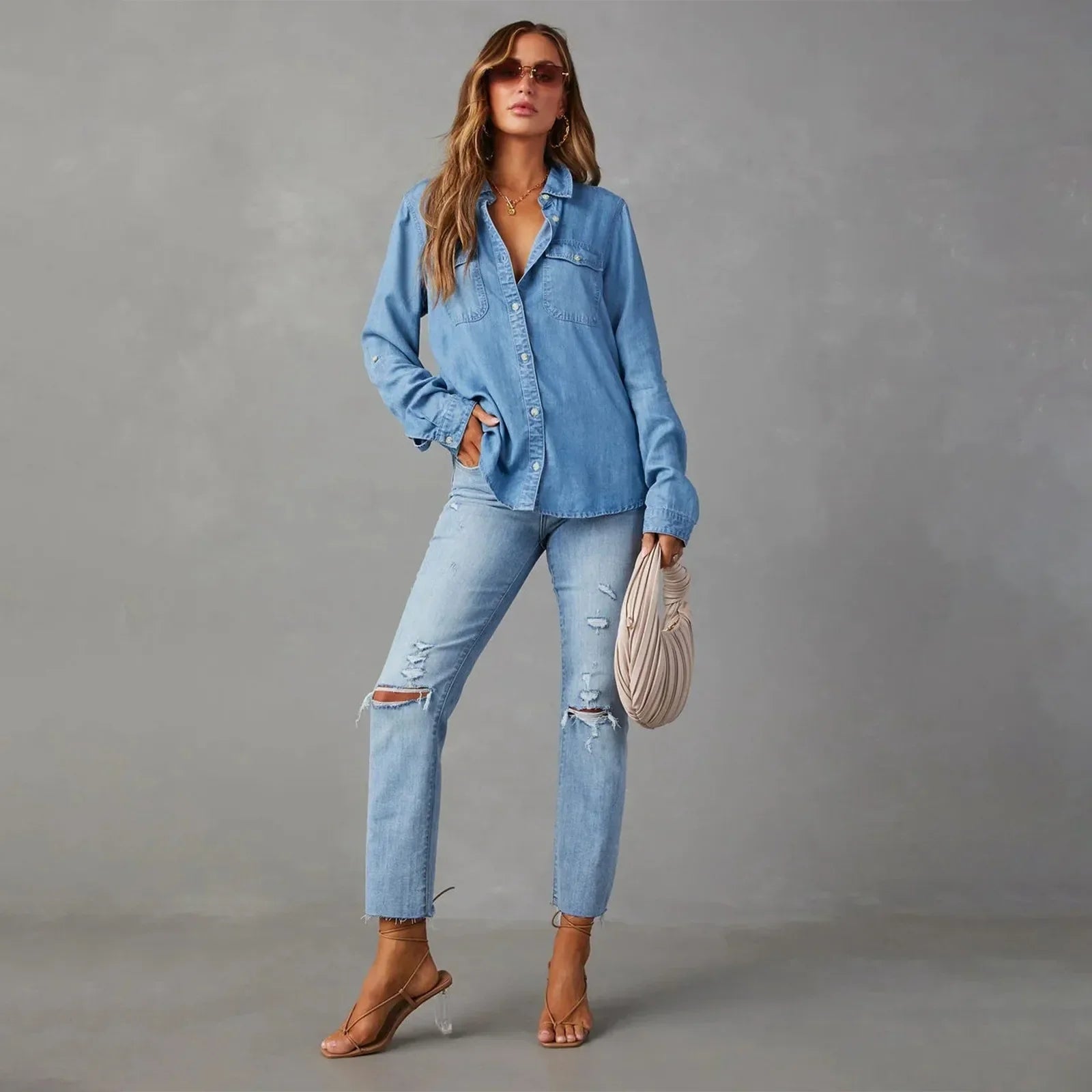 WW | Leichte Denim Hemden