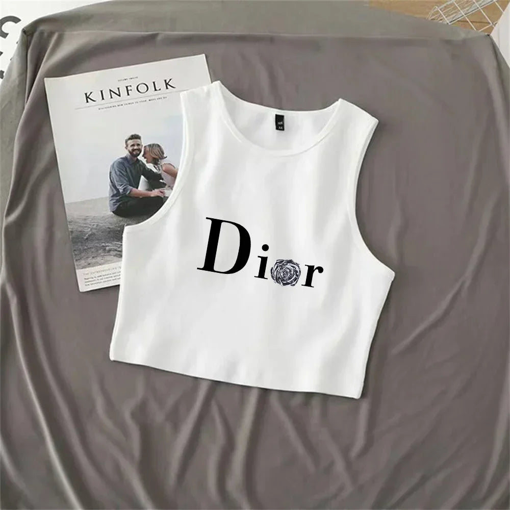 WW | Sommer Neue Damenweste mit Modeinspiriertem Gedrucktem Design, Ein Must-Have Weste für Legere und Coole Sommer