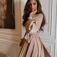 WW | Sascha Chic Satin Kleid