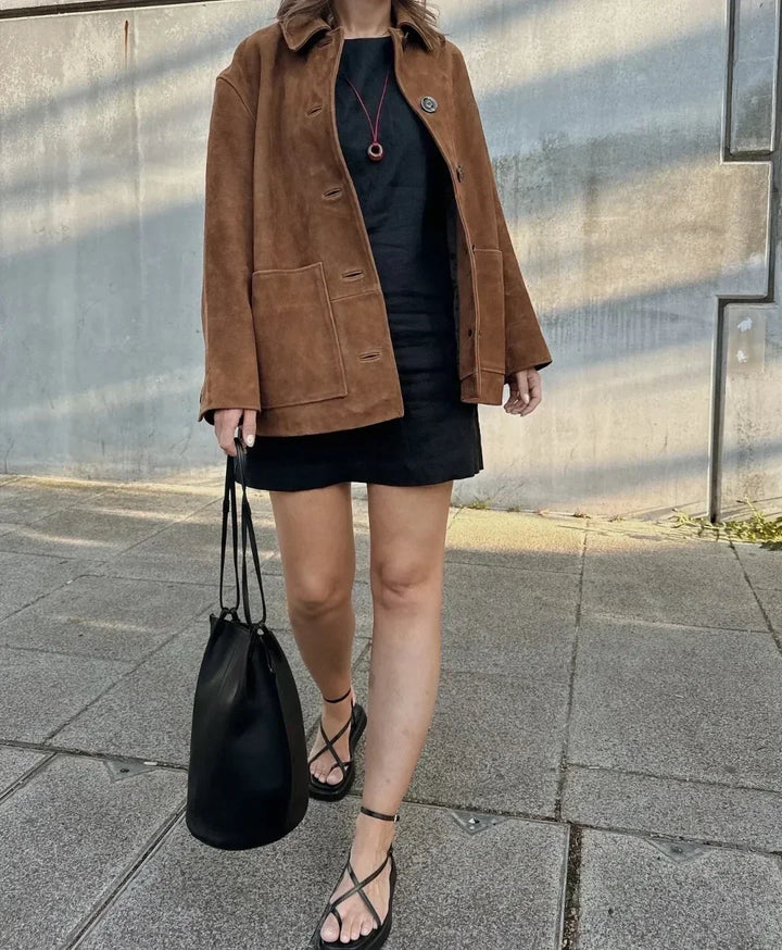 W&W Mode | Große Button-Up-Jacke für Damen