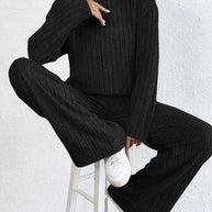 Darlene™ - Strickhose und Rollkragenpullover für Frauen