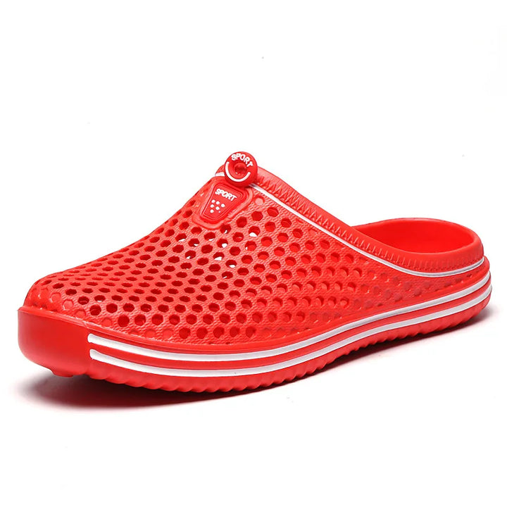 W&W Mode | Weiche Sohle, Wasserdichte Unisex Sandalen