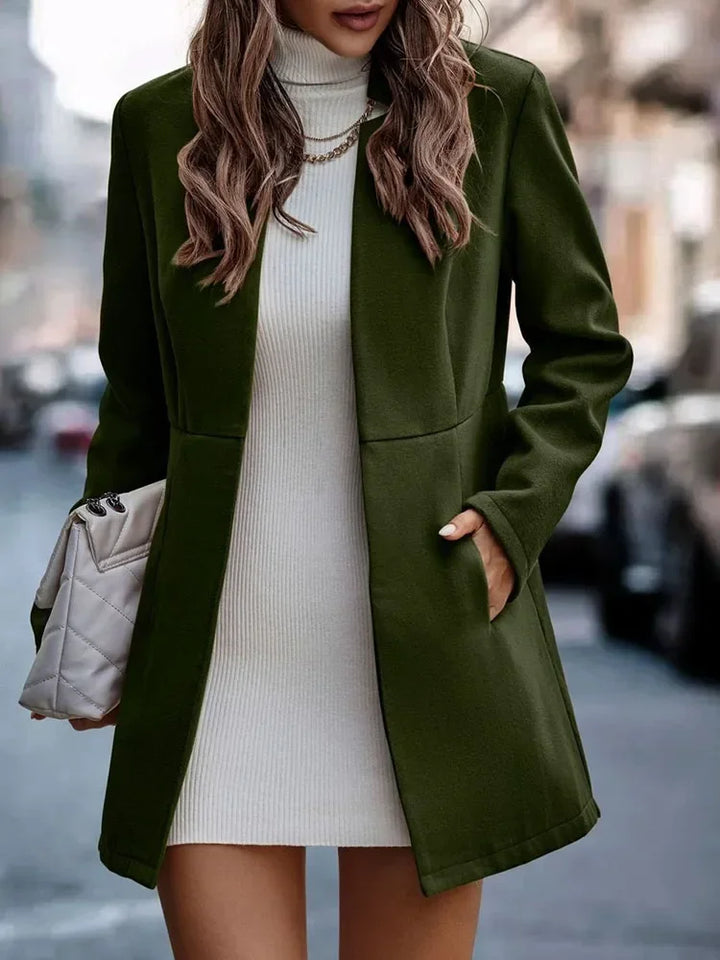 W&W Mode - Damen eleganter klassischer urbaner Mantel