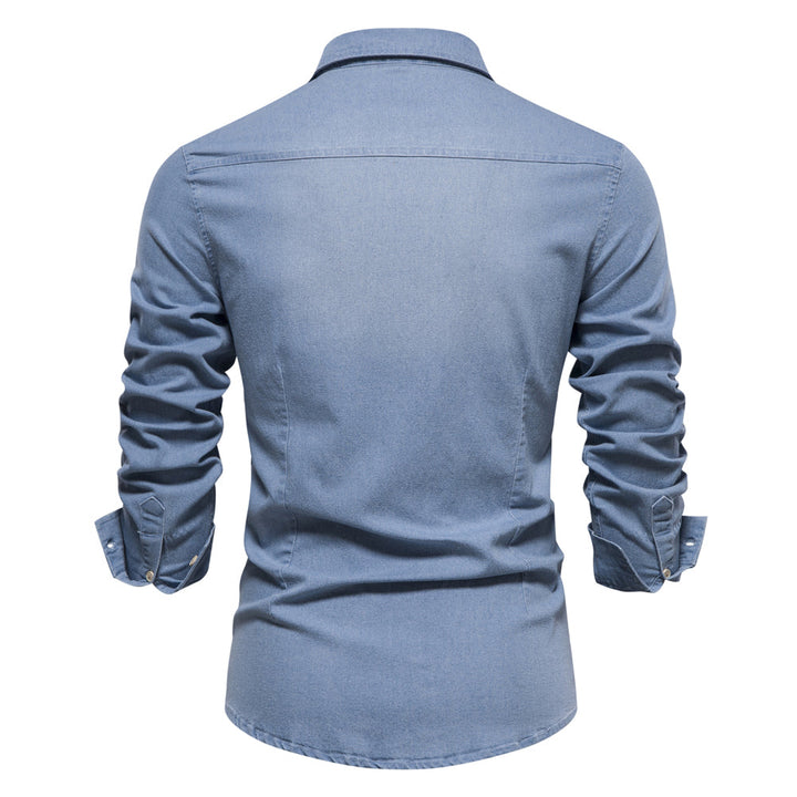 W&W Mode | Vielseitiges Denim Hemd Für Männer