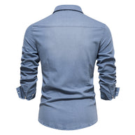 WW | Vielseitiges Denim Hemd Für Männer