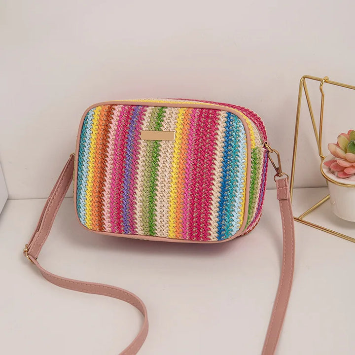 W&W Mode | Moderne, Sommerliche, Elegante, Mehrfarbige Umhängetasche Für Damen