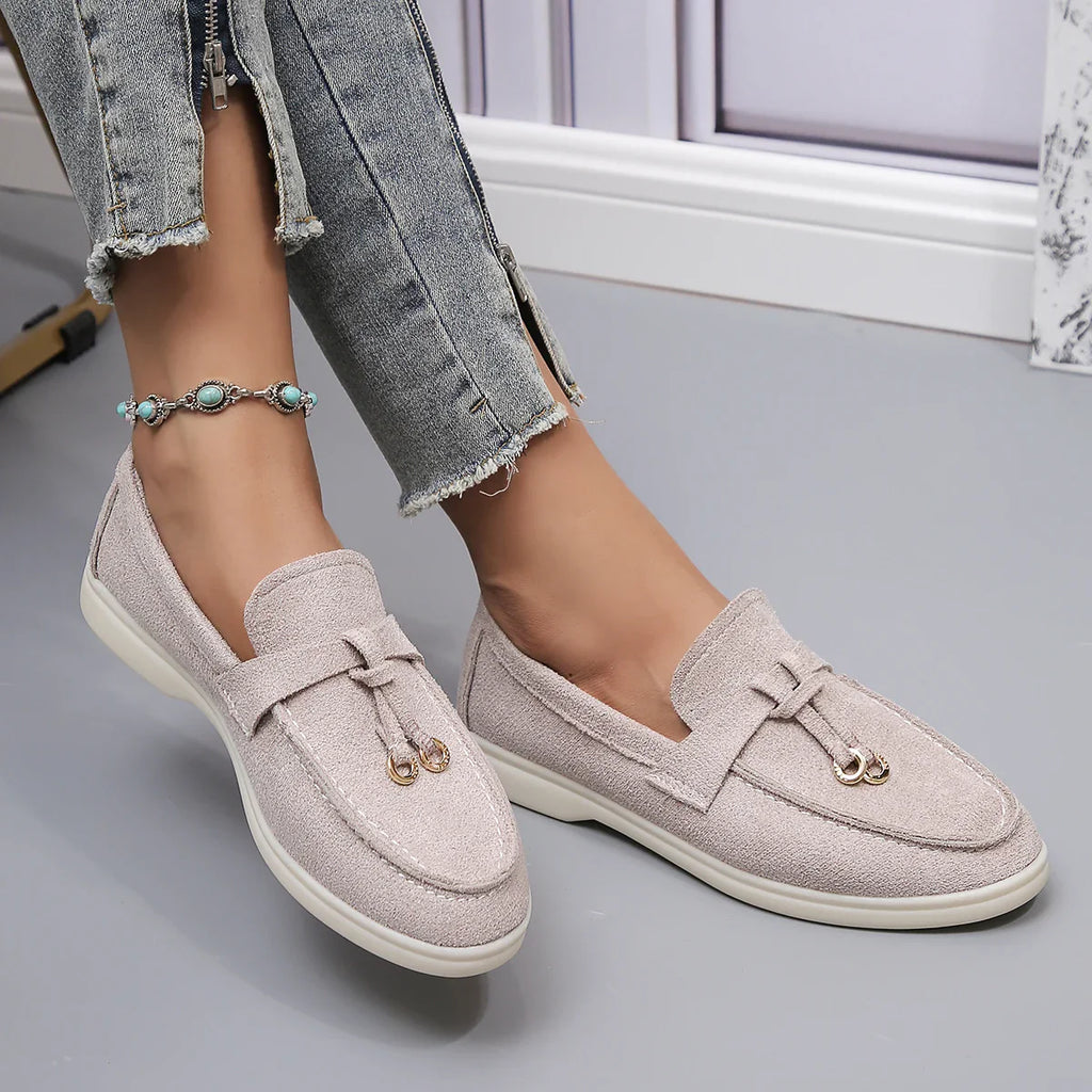 WW | Damen Leder Slipper Für Den Herbst Und Frühling