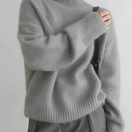 WW | Cashmere-Pullover Mit Rollkragen