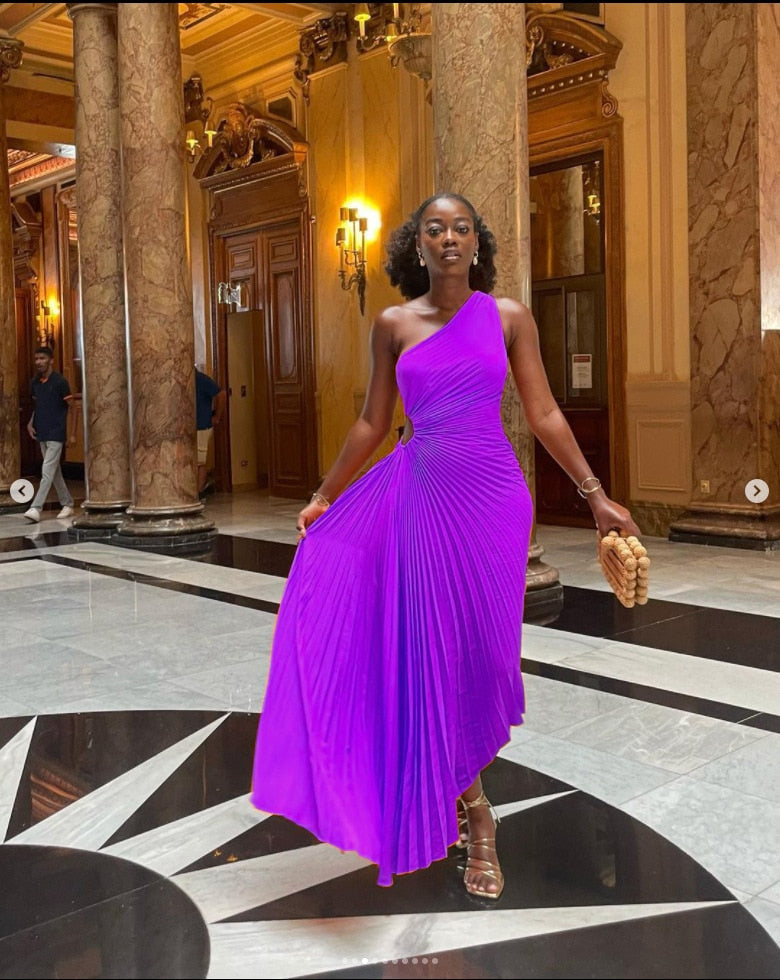 WW | Stehendes Im Schatten Maxi Kleid