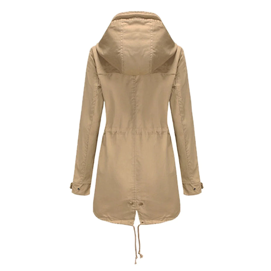 WW | Lange & Wasserfeste Regenjacke