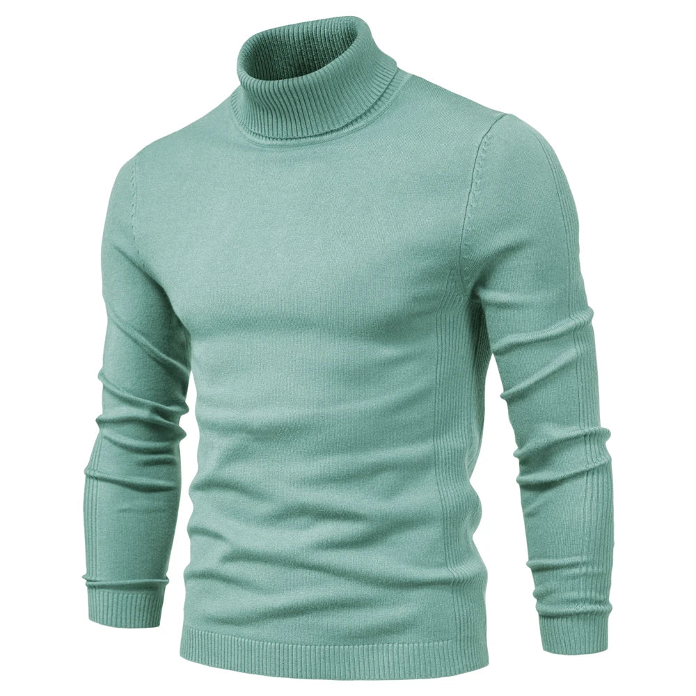 WOLFF | Herren Rollkragenpullover aus hochwertigem Material