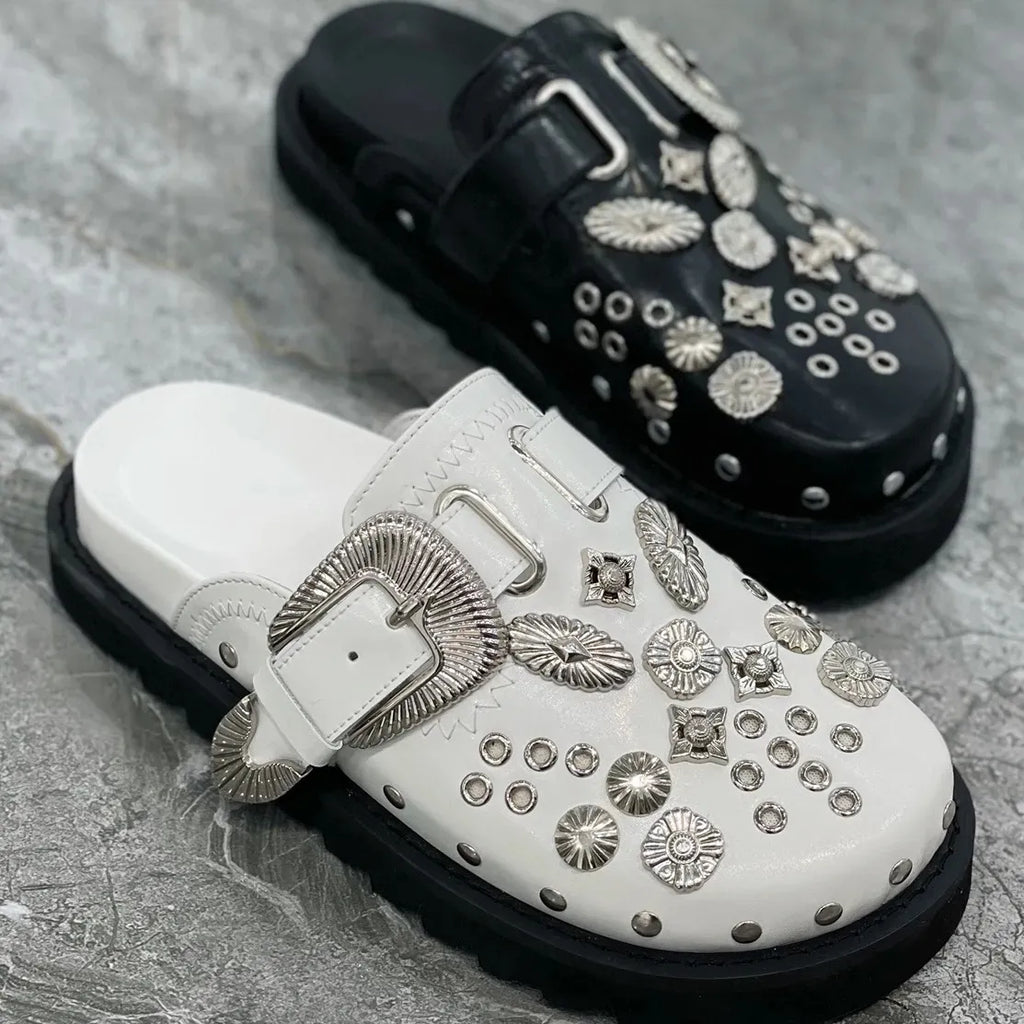 WW | Unsere Nacht ist funkelnde Mules Schuhe
