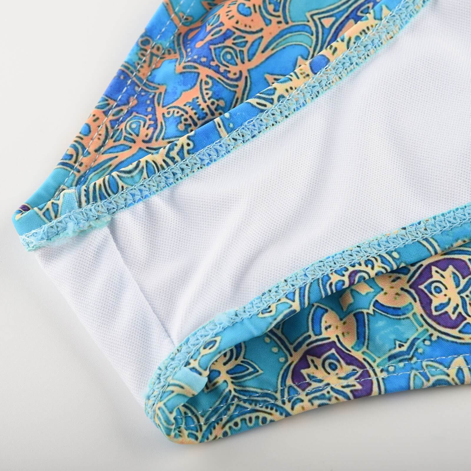WW | Lebendiges Zweiteiliges Bikini-Set