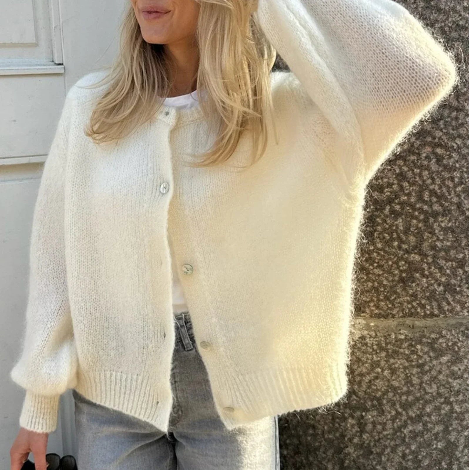 WW | Langarm Strickcardigan