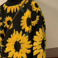 WW - Herren-Baggy-Pullover für Frühling und Herbst im japanischen Retro-Stil