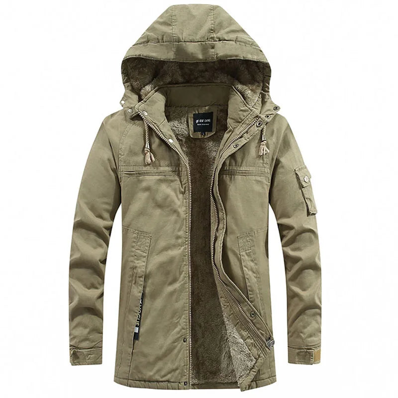 WW - Winterjacke mit Kapuze für Herren