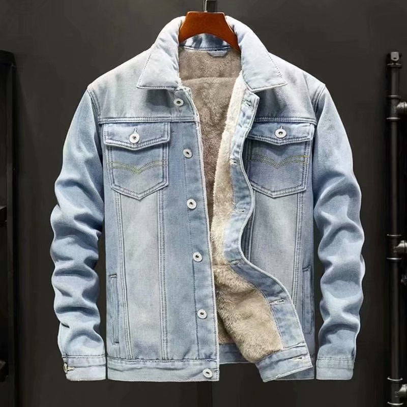 W&W Mode | Winter Herren Denim Jacke