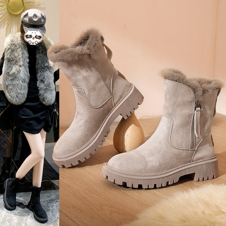 W&W Mode - Knöchel-Schneestiefel