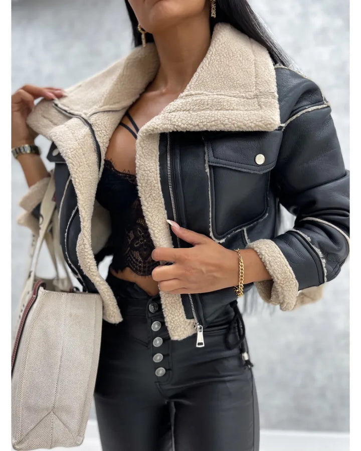 Damen Lederjacke für den Alltag