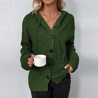 WW | Bequemer Hooded Cardigan