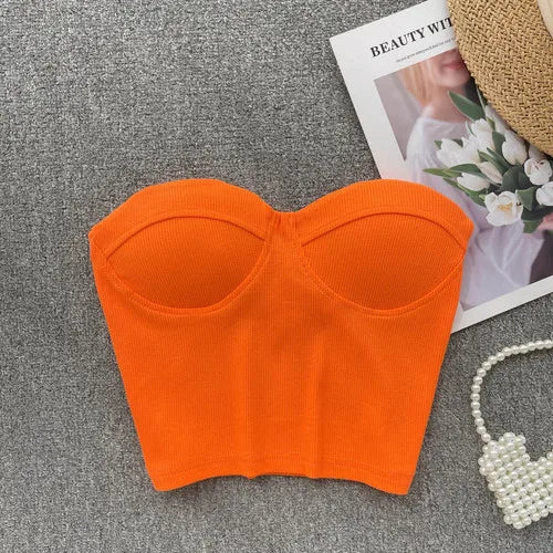 WW | Flower On Your Head Bustier Top