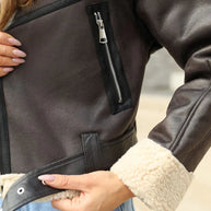 WW - Kurze Faux-Fur-Jacke